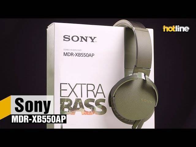 Sony mdr-xb550ap vs sony mdr-xb950n1