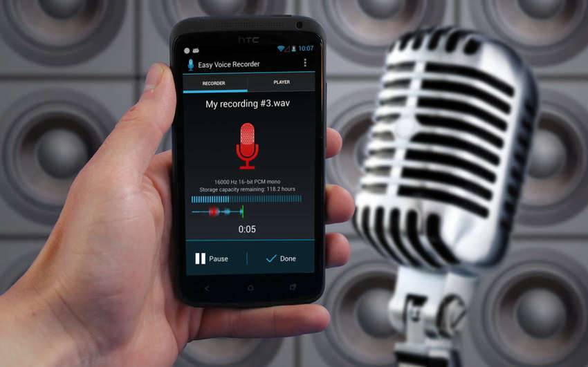 Голосовой запись телефона