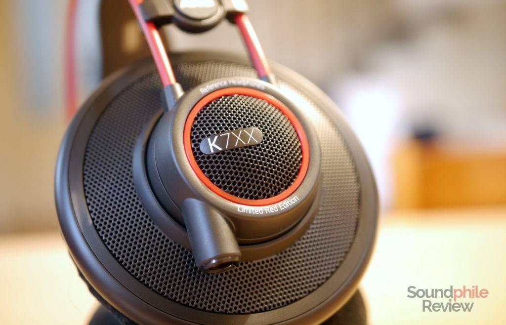 Akg k7xx red headphones review - soundguys