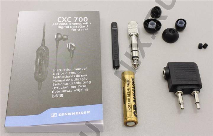 Sennheiser cxc 700: вкладыши с системой активного шумоподавления