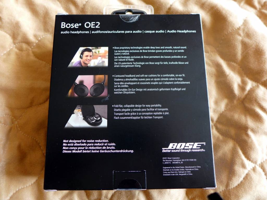 Bose oe2 vs bose quietcomfort 35
