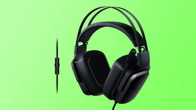 Razer tiamat 2.2 v2 gaming headset: dual subwoofers - in-line audio control - rotatable boom mic - works with pc - classic black, black (rz04-02080100-r3u1)