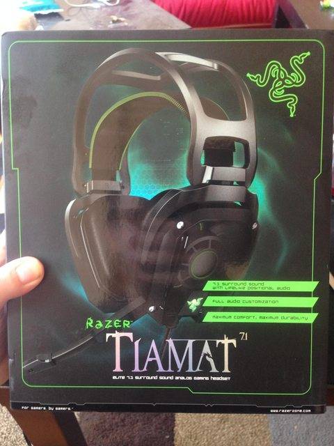 Razer tiamat 7.1 — гарнитура с аппаратным восьмиканальным звуком